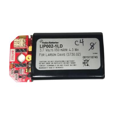 replacement lithium battery for spartan 730.  must be installed at a factory-authorized location.  does not include fee for installation